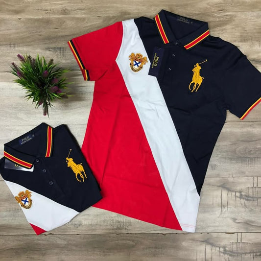 Men's Summer Casual Color Block Short Sleeve